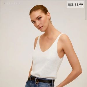 Mango Knitted Top